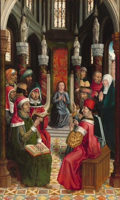 Christ among the Doctors by Master of the Retablo of